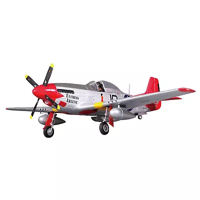 FMS P-51D Mustang V8 1450mm Red Tail RC Plane PNP FMS008P • $429.93