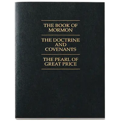 LDS Triple Combi: Book Of Mormon Doctrine & Covenants Pearl Of Great Price NEW • $33.99