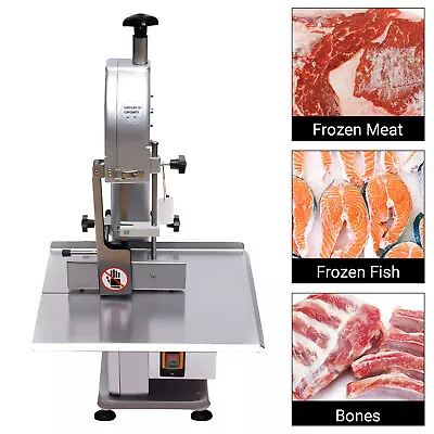 1500W Electric Meat Bone Saw Machine Commercial Frozen Meat Cutting Band Cutter • $381.90