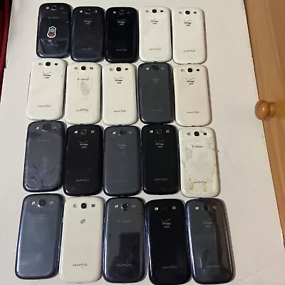 Lot Of 20 Samsung Galaxy S3 4G LTE [Mixed Carriers] For PARTS Missing Battery • $19.99