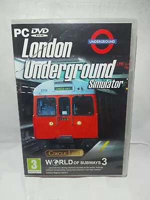 World Of Subways 3: London Underground Simulator | PC-DVD Rom | Tested • £2.99