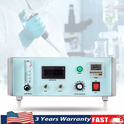 Laboratory Ozone Generator Medical Ozone Therapy Sterilizer Machine 110mg/L • $255.55