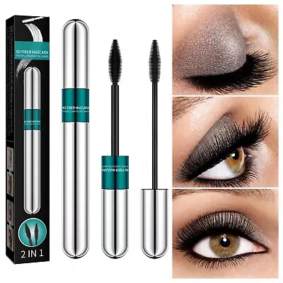 2 In 1 Mascara With Waterproof And Long Lasting 4d Mascara Silk Fiber Mascara • $18.43