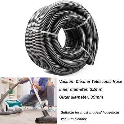 Vacuum Cleaner Telescopic Hose Extension Hose Vacuum Cleaner Hose Flexible Tube • $13.67