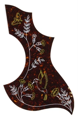 $14.09 • Buy NEW - Pickguard For Gibson Hummingbird Acoustic Guitar - TORTOISE