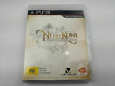 Mint Disc Playstation 3 Ps3 Ni No Kuni Wrath Of The White Witch Nino Kuni - I... • $19.90