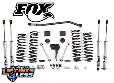 Zone Offroad 4'' Fox 2.0 Shock Lift Kit For 2007-2018 Jeep Wrangler JKU 4 Door • $975.43