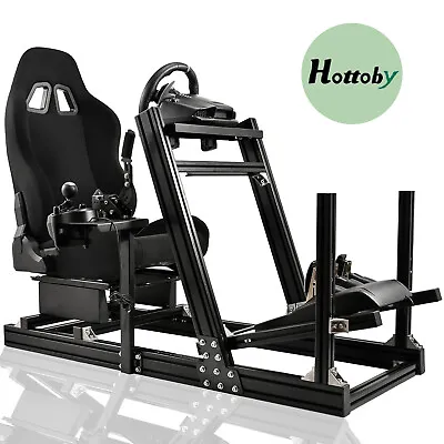 Hottoby Sim Racing Cockpit Wheel Stand Adjustable Aluminum Fit For G29G920G923 • £449.99