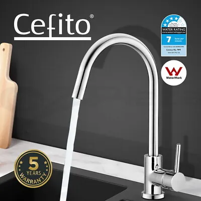 Cefito Kitchen Tap Mixer Taps Sink Basin Faucet Vanity Swivel Chrome • $57.95
