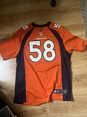 Von Miller Denver Broncos Nike Jersey. Mens Large. • $50