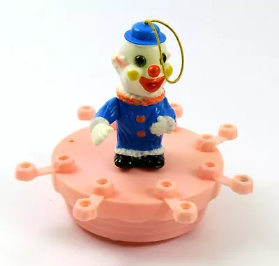 Vintage Rare Kim Novelties Inc. Musical Rotating Candle Holder Cake Decoration • $19.34