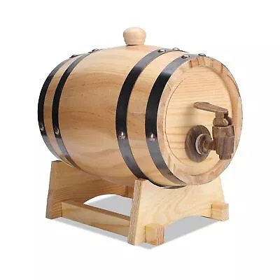 Weilianda Personalized Wine BarrelWhiskey BarrelMini Handmade Oak Aging Bar... • $132.07