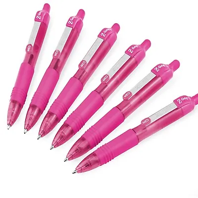 £4.49 • Buy Zebra Z-Grip Smooth Mini Retractable Ballpoint Pens - 1.0mm - Pink - Pack Of 6