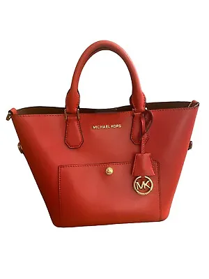 Michael Kors Orange Leather Handbag • $99.99