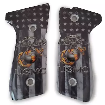 Beretta 92F Grips Beretta 92F 92FS M9 96 Models Marine Corps Smooth Grips  • $30.60