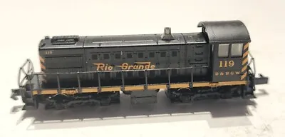 Arnold N Scale S-2 Diesel Locomotive Rio Grande #119 • $84.99