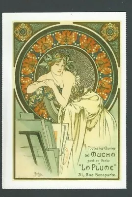 1986 Post Card Alphonse Mucha Toutes Les Euvres 1898 Repo 6 X 4  • $7.59