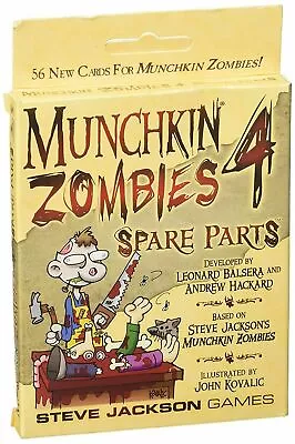 Munchkin Zombies 4 Spare Parts Game SEALED UNOPENED FREE SHIPPING 1d2 • $11.99