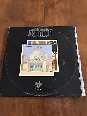 Led Zeppelin - The Song Remains The Same 2LP Original Aus 1st Press  • $75