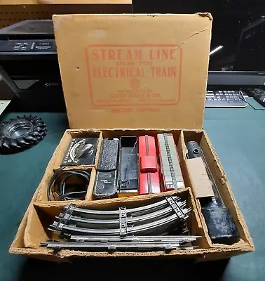 Vintage Louis Marx Co Stream Line Steam Type Electric Train Model #10000 • $175