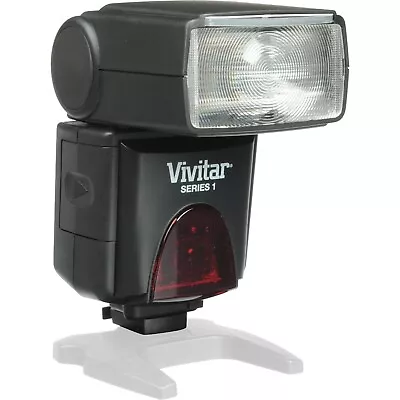 Vivitar Digital TTL Auto-Focus Flash Series 1 For Canon-Black -with Case • $29.99