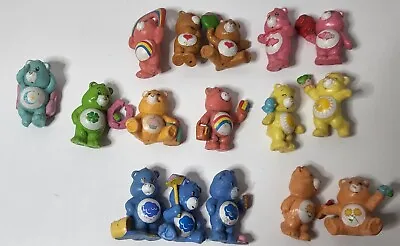 £115.89 • Buy 1983 Vintage Care Bears  2 Inch Toy Cake Toppers PVC AGC Figures Lot Of 16 Rare!