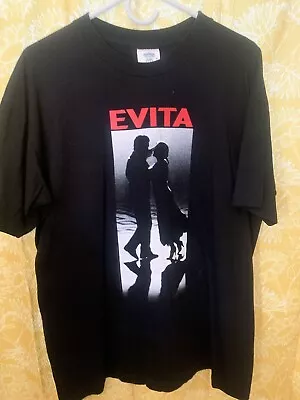 Vintage Winterland Evita 1996 Film Promo T-Shirt Madonna Movie Men's Size XL 90s • $84.95