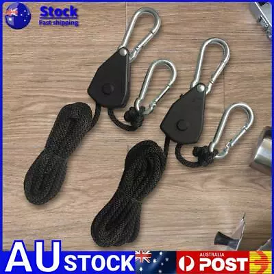 Ratchet Locking Hanger 1/8 Lift Pulley 1/2/4/6/8/10/12/14/16pcs Sky Curtain Tent • $8.19