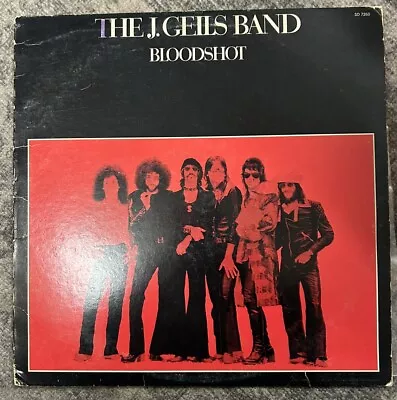 J Geils Band Bloodshot Red Vinyl  • $5