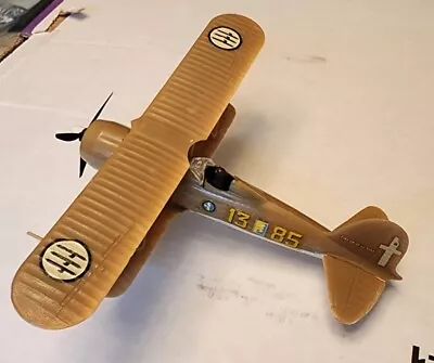 Rare Fiat FR 42 Falco Biplane WW2 Scale Model Fully Assembled - Vintage-  • $39.99