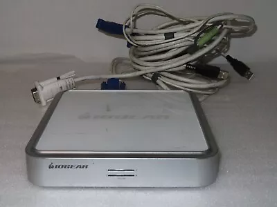 IOGEAR GCS634U 4-Port VGA USB KVM Switch W/Audio & Cables USB VGA • $10