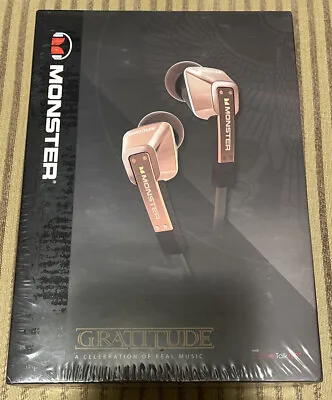 New Monster GRATITUDE In-Ear Wired Headphones Earth Wind & Fire Special Edition • $150