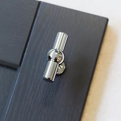 £3.48 • Buy Chrome Kitchen Cupboard Knob Polished Cabinet Handle Door Drawer Furniture Pull