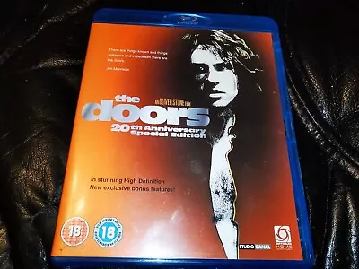 The Doors 20th Anniversary Special Edition Val Kilmer Oliver Stone Blu-ray VGC • £5