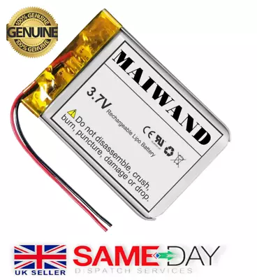 3.7V Lithium Polymer Battery Rechargeable LiPo Li-Po Cells Different Sizes -UK • £10