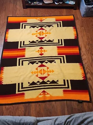 Vtg IBENA Blanket Relax Dolan 57x72 Made In West Germany Beautiful  • $55