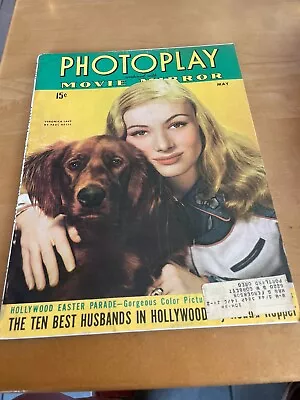 Veronica Lake Photoplay Movie Magazine May 1943 Rita Hayworth T Power L Turner • $29.99
