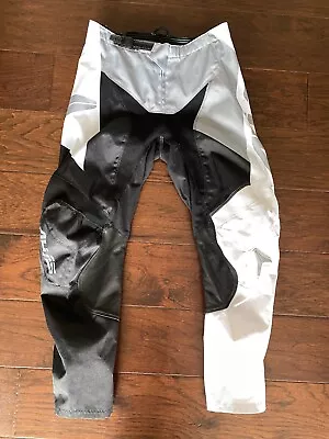 Alias A2 Series Men's Motocross MX Pants Black & White Size 34 VERY NICE • $40