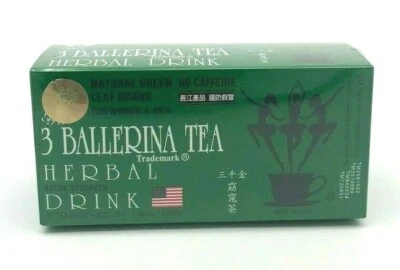 3 Ballerina Tea Herbal Drink Slim Tea Extra Strength X 1 Box 18 Bags Slim Tea • $17.40