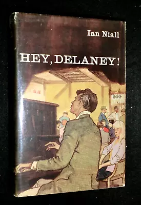 Hey Delaney!  By Ian Niall (1962-1st) Vintage Crime Fiction Novel Hardback DJ • £14.99