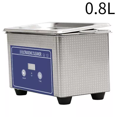 Home Ultrasonic Cleaning Machine Jewelry Watch Glasses Ultrasound Cleaner 0.8L • $82.23