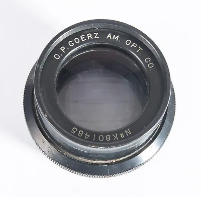 Goerz Am. Optical Stat Camera Lens F6.8-8.25inch? Dagor? Please Read • $195