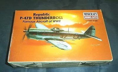 1/144 Minicraft 14413: P-47D Thunderbolt Bubbletop   FLAMES OF WAR  • $16.99