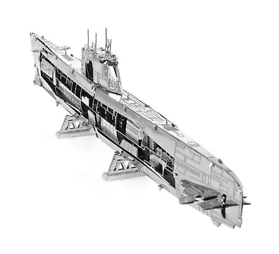 Metal Earth German Uboat Type XXI Fascinations 3D Metal Model Kit Gift MMS121 • £15.75