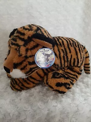 VTG 1992 MJC Purr-fection Snuggle Ups Tango Brown Tiger Stoney Creek Scarf • $39.99