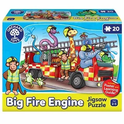 £10.99 • Buy Orchard Toys ORCHARD TOYS - Big Fire Engine - 20pc Jigsaw Puzzle