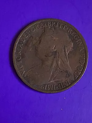 1898 Penny 1d Bronze Collectable • £1.50