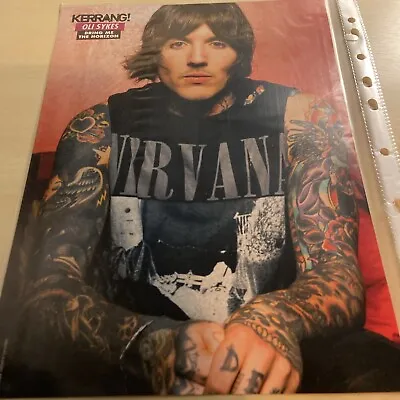 Bring Me The Horizon Oli Sykes ........ Original Advert/ Poster/clipping • £4