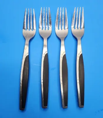 Mar-Crest EBONY ELEGANCE  Dinner Forks Set Of 4 • $32