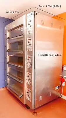  Tom Chandley 5 Deck Oven Compacta MK4M/MS  • £2500
